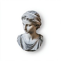 Classical female statuebust art sculpture artifact.