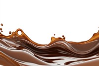 Background chocolate liquid food.