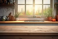 Kitchen product backdrop window interior rustic.