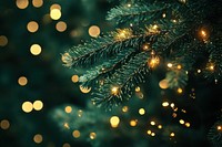 Christmas tree background branches.