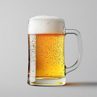 An isolated glass mug of beer drink photography beverage.