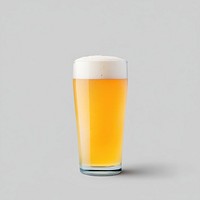 An isolated glass of beer drink photography beverage.