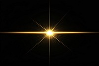 An isolated gold blink light effect background lighting outdoors.