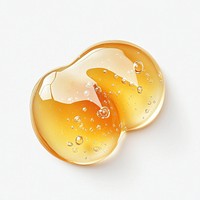 Two honey serum gel drop transparent skincare cosmetic.