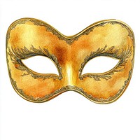 Gold Masquerade mask accessories masquerade accessory.