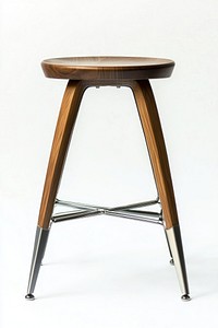 Minimal modern stool furniture metal legs.