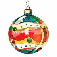 Christmas bauble christmas ornament art.