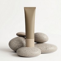 Aesthetic cosmetic tube container minimalist packaging skincare.