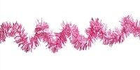 Pink Christmas garland accessories decoration accessory.