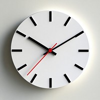 Minimalist clock face design timepiece modern simple.