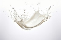 Milk or cream splash effect background dairy white.