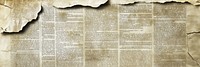 Vintage clean newspaper background vintage texture torn.