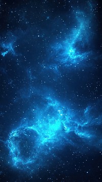 Blue wallpaper background astronomy universe.