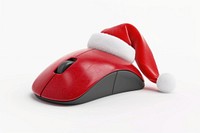 Computer mouse christmas computer santa.