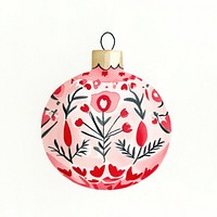 Christmas ornament art illustration christmas.