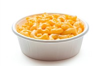 One serving of real savory mac and cheese pasta food delicious.