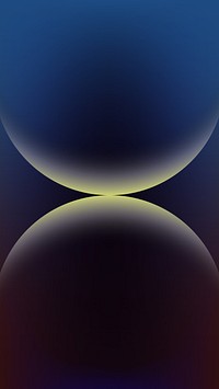 Abstract gradient sphere symmetry mobile wallpaper