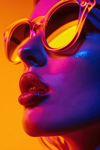 Sunglasses colors woman style.