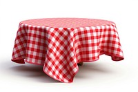 Table cloth kitchen tablecloth red white background. AI generated Image by rawpixel.