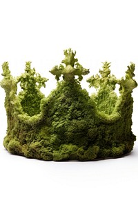 Crown icon moss plant tree.
