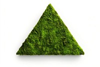 Triangle moss plant shape.