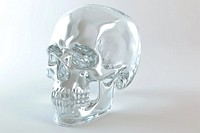 3d render of skull icon person helmet human.