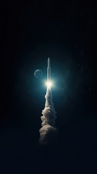  Rocket astronomy outdoors vehicle. AI generated Image by rawpixel.