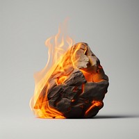 Photography of a Burning rock fire bonfire burning.