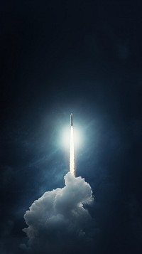  Rocket to the planet Venus missile technology spacecraft. AI generated Image by rawpixel.