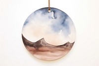 Moon nature landscape hanging.