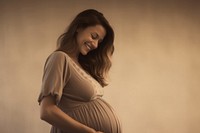 Aesthetic Photography smiling Pregnant woman pregnant adult contemplation.
