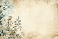 Earth Border herbs backgrounds pattern.