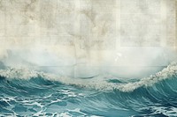 Ocean wave border backgrounds paper sea.