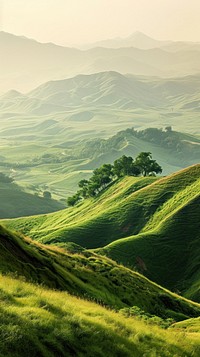  Nature landscape nature green. AI generated Image by rawpixel.