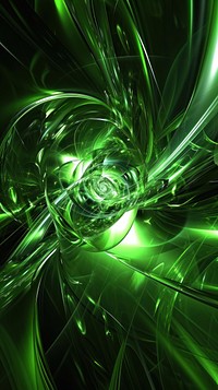  Nature green abstract pattern. AI generated Image by rawpixel.