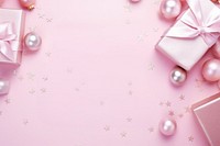 Christmas backgrounds gift pink. AI generated Image by rawpixel.