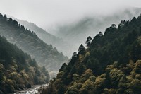 Great Smoky Mountains mountain outdoors nature. AI generated Image by rawpixel.