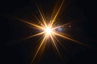 Transparent Star sunlight reflections backgrounds abstract night.