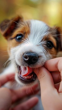 Puppy Jack Russell terrier mammal animal.
