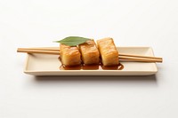 Anmitsu food chopsticks plate. AI generated Image by rawpixel.