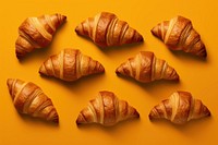 Croissants bread food viennoiserie. AI generated Image by rawpixel.