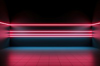  Neon lighting line architecture. AI generated Image by rawpixel.