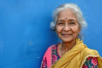 Senior indian american woman clothing adult smile.