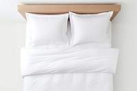 Bed furniture pillow luxury. AI generated Image by rawpixel.