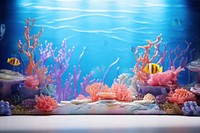 Seabed aquarium outdoors nature.