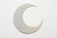 Embroidery of moon pattern accessories creativity.