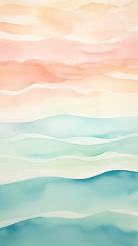 Watercolor of a beach outdoors pattern texture.