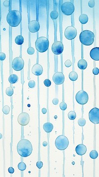 Watercolor of water droplets pattern transparent backgrounds.