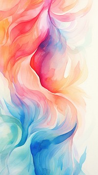 Abstract watercolor pattern painting art.