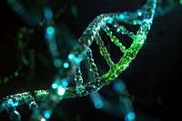 DNA light biology green.